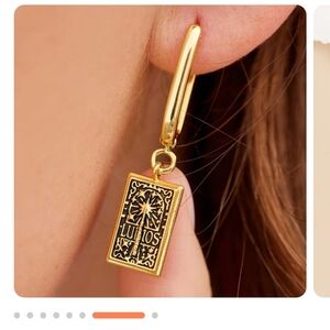 Pura Vida Lumos Hoop Earrings Harry Potter Jewelry